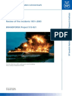 Tank Fires Review of Fire Incidents 1951-2003