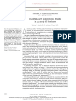 Mainatinance IV fluids