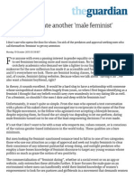 Why I Won't Date Another 'Male Feminist' _ Kate Iselin _ Comment is Free _ the Guardian