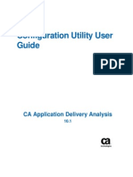 Configuration Utility User Guide: CA Application Delivery Analysis