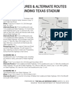 Diamond Interchange Alternate Routes