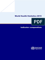 World Health Statistics 2015