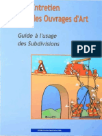 Entretien Des Ouvrages D'art - Guide À L'usage Des Subdivisions