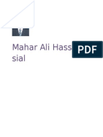 Mahar Ali Hassan Sial