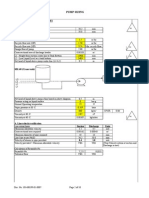 Pump Desing Spreadsheet