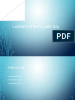 Customs The Arduino IDE