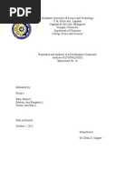 Download Exp 11 Analysis of CoNH35ClCl2 by Marla Basa SN285870258 doc pdf