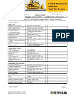 FICHA DE INSPECCION DE BULLDOZER