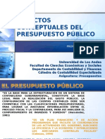 Tema 4. Aspectos Conceptuales Del Presupuesto Público.