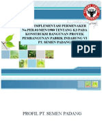 Studi Implementasi k3 Pada Konstruksi Bangunan