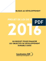 Coordination Sud - Aide Publique Au Développement 2016