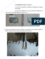 Instrucciones de Instalación Interruptor y Gfci Combinados