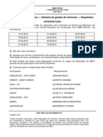 Reformas em Edificações - Sistema de Gestão de Reformas - Requisitos - Abnt 2013