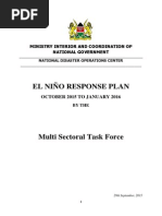 Download GOK El Nino Response Plan - October 2015 - January 2016 by WanjikRevolution Kenya SN285878588 doc pdf