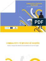 Kriminaliteti I Te Miturve Ne Shqiperi PDF