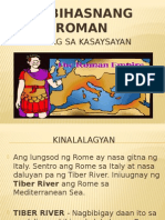 Ambag NG Roma Sa Lipunan