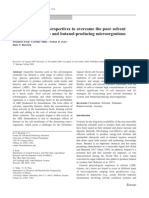 Achievements and Perspectives To Overcome The Poor Solvent Resistance in Acetone and Butanol-Producing Microorganisms