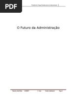 Trabalho de Campo Fundamentos de Administração