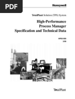 HPM - Specification and Technical Data