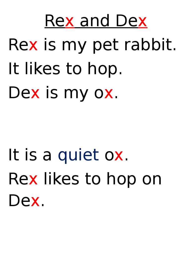 Rex the Rabbit's Mischief | PDF | Poetry | Classics