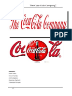 Organizational Structure of The Coca Cola Company