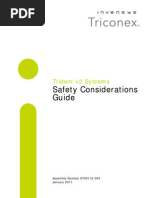 Safety Considerations Guide For Trident v2 Systems