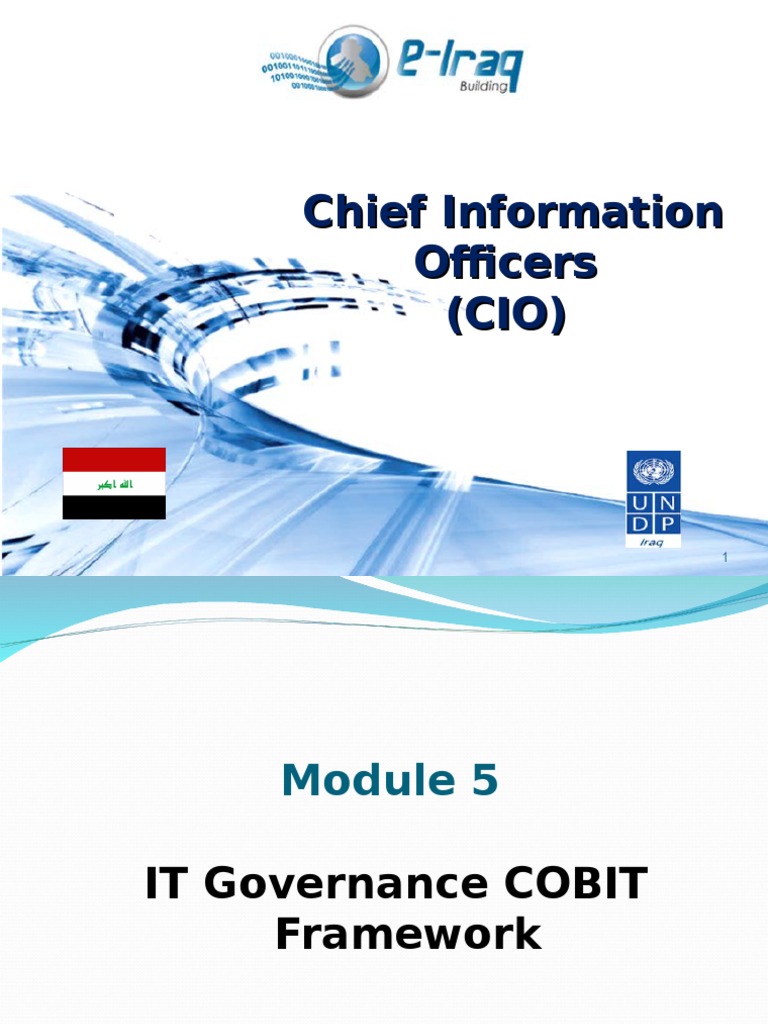 IT Governance with COBIT Framework | PDF | Cobit | Chief Information ...