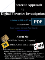 Game Thery and Digital Forensics