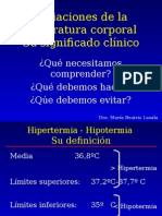 Sindrome Febril e Hipotermia para Enfermeria