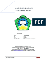 Laporan Praktik Kerja Industri Di DESNET