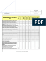 Matriz de Responsabilidades en Hseq