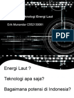 Teknologi Energi Laut