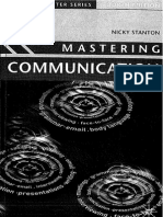 Mastering Communication - Nicky Stanton