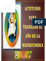 Actitudes para trabajar El Año de la Misericordia