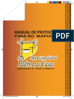 Manual de Protocolo Para El No Mapuche