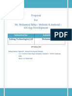 Proposal - Website Development - Mohamed Bility