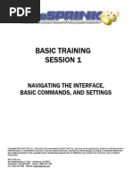 Basic Training - Session No. 1