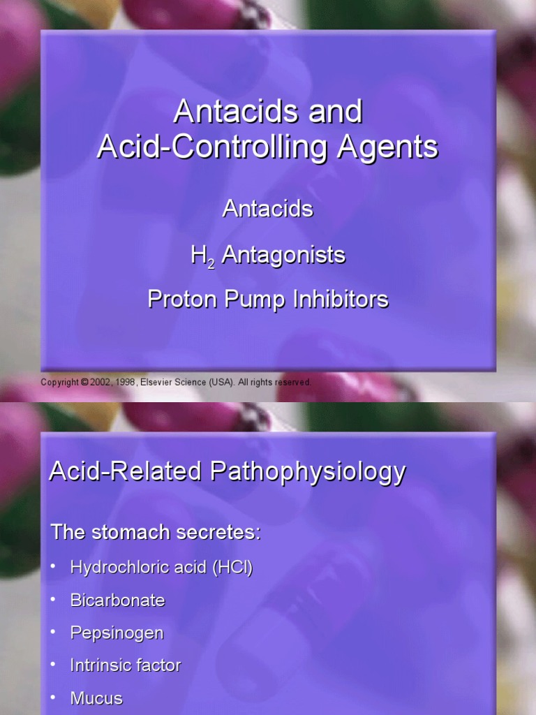 Antacids and Controllers | PDF | Stomach | Drugs