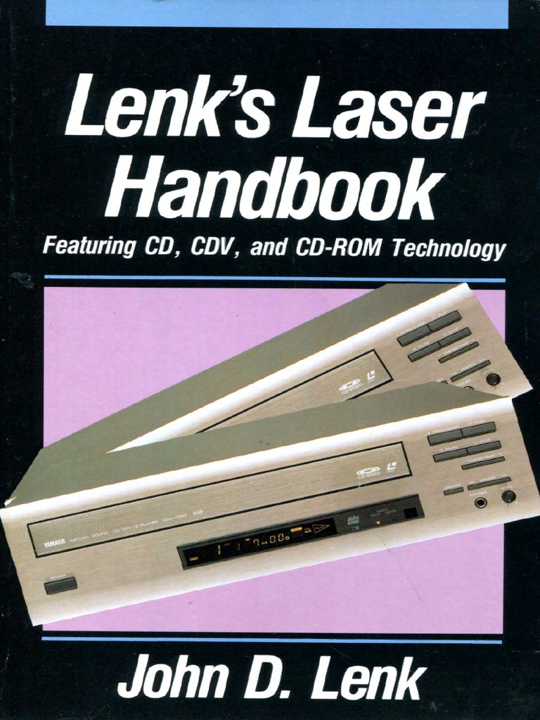 Lenk's Laser Handbook, PDF, Compact Disc