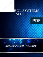 Control Systems Notes