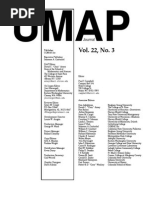 UMAP 2001 vol. 22 No. 3