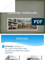 Locuinte Medievale