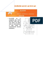 Características de Autocad PDF