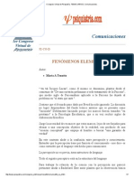 I Congreso Virtual de Psiquiatría. TEMAS VARIOS - Fenómenos Elementales