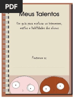 Caderno Talentos