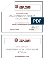 Diplomas 2 de Osmara Anduaga