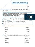 Evaluación Números Romanos