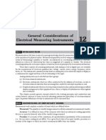 Electrical Measurement Instrumentation