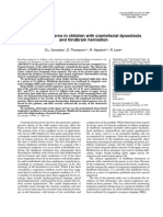 Breathing Patterns in Children With Craniofacial Dysostosis and Hindbrain Herniation