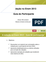 Apresentacao Ministro Guia Participante Enem 2013 05 09 2013 PDF